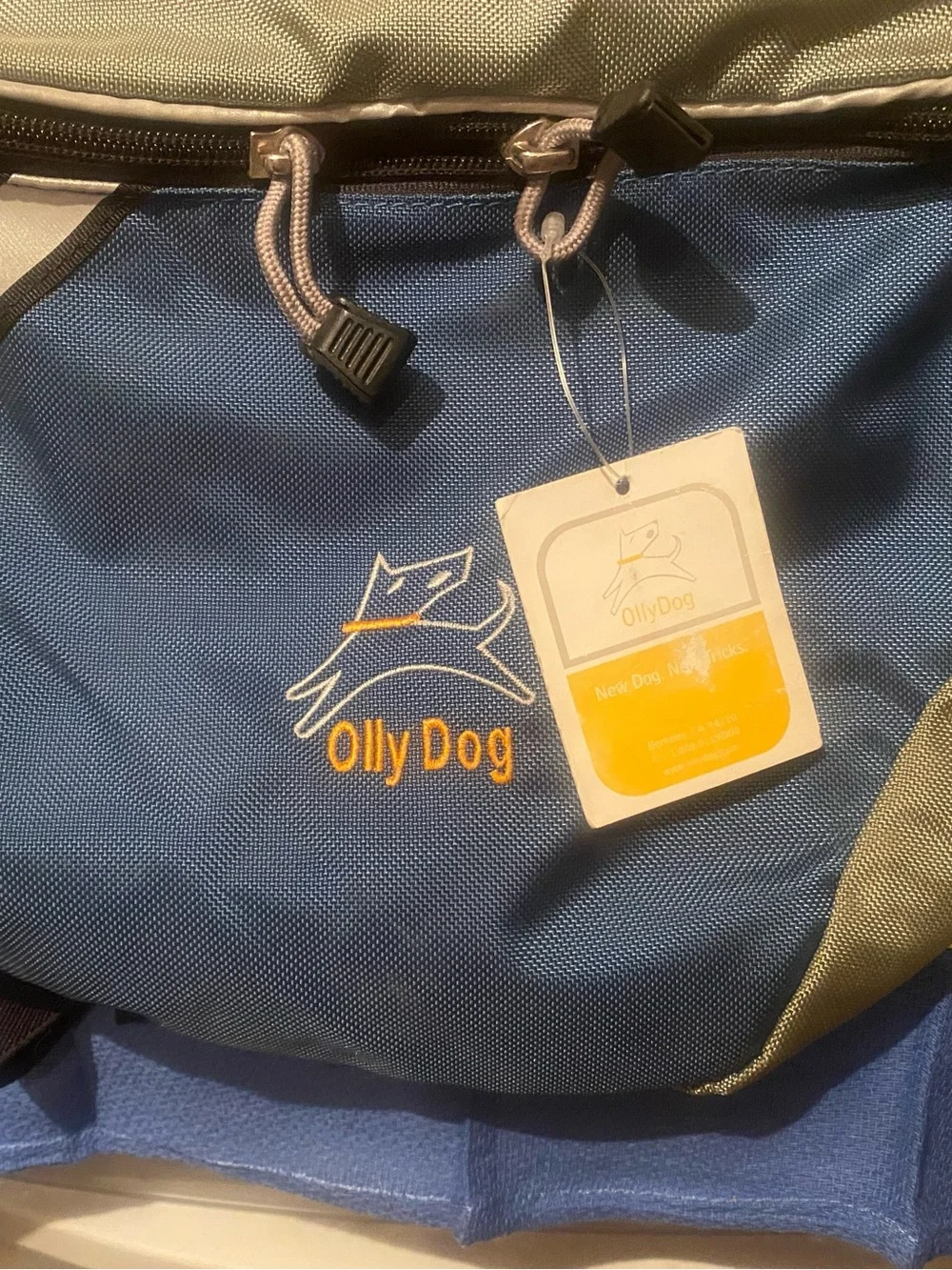 Ollie Dog Black Pet Backpack for Hiking